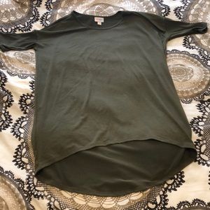 LulaRoe olive green shirt!
